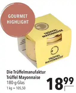 CITTI Markt Die Trüffelmanufaktur Trüffel Mayonnaise Angebot