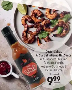 CITTI Markt Doctor Salsas Al Sur del Infierno Hot Sauce Angebot