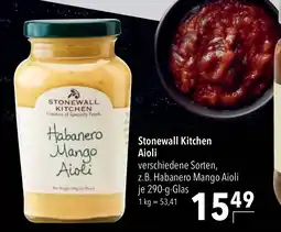 CITTI Markt Stonewall Kitchen Aioli Angebot
