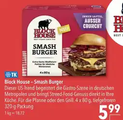 CITTI Markt Block House - Smash Burger Angebot