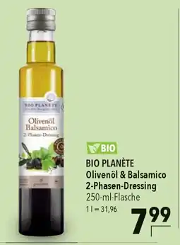CITTI Markt BIO PLANÈTE Olivenöl & Balsamico 2-Phasen-Dressing Angebot