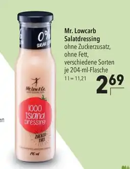 CITTI Markt Mr. Lowcarb Salatdressing Angebot