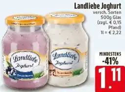 Edeka Landliebe Joghurt Angebot