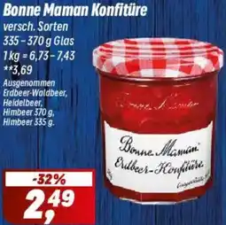 Simmel Bonne Maman Konfitüre Angebot