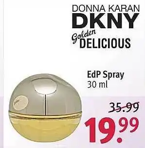 Rossmann Dkny Golden Delicious Edp Spray Angebot