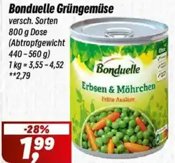 Simmel Bonduelle Grüngemüse Angebot