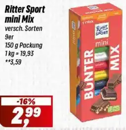 Simmel Ritter Sport mini Mix Angebot
