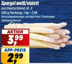 Simmel Spargel weiß/violett Angebot