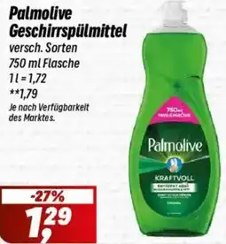 Simmel Palmolive Geschirrspülmittel Angebot