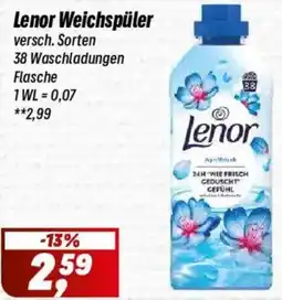 Simmel Lenor Weichspüler Angebot