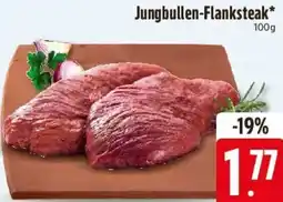 E-Center Jungbullen-Flanksteak Angebot