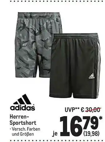 METRO Adidas Herren-sportshort Angebot