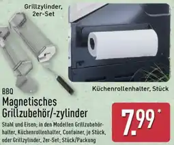 Aldi Nord BBQ Magnetisches Grillzubehör/-zylinder Angebot