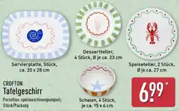 Aldi Nord CROFTON Tafelgeschirr Angebot