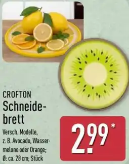 Aldi Nord CROFTON Schneidebrett Angebot