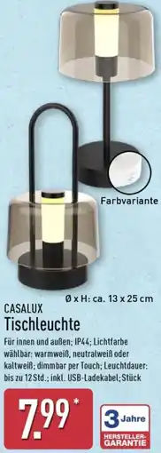 Aldi Nord CASALUX Tischleuchte Angebot