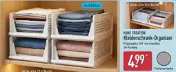 Aldi Nord HOME CREATION Kleiderschrank-Organizer Angebot