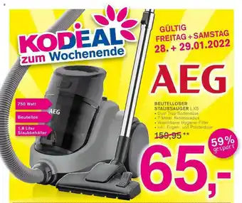 KODi Beutelloser Staubsauger Lx5 Angebot