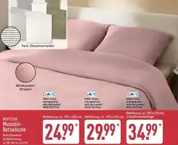 Aldi Nord NOVITESSE Musselin Bettwäsche Angebot