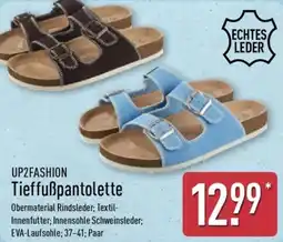 Aldi Nord UP2FASHION Tieffußpantolette Angebot