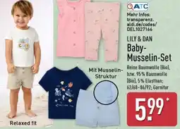Aldi Nord LILY & DAN Baby Musselin-Set Angebot