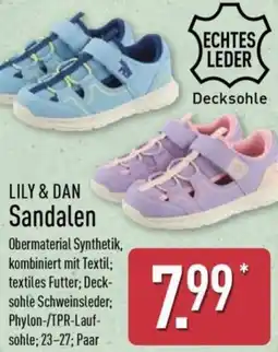 Aldi Nord LILY & DAN Sandalen Angebot