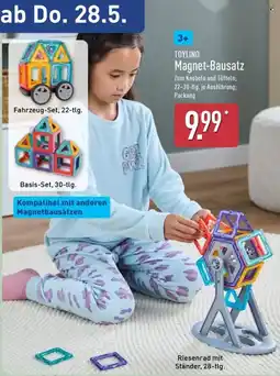 Aldi Nord TOYLINO Magnet-Bausatz Angebot