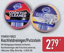 Aldi Nord POWER FORCE Kochfeldreiniger/Putzstein Angebot