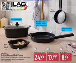 Aldi Nord CROFTON Bräter/Pfanne/Mini-Pfanne Angebot