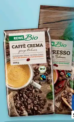 REWE Center Rewe Bio Caffè Crema Angebot