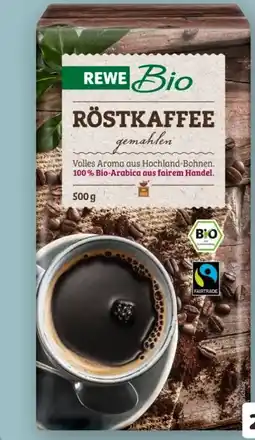 REWE Center Rewe Bio Bio-Röstkaffee Angebot