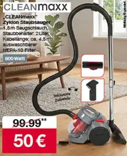 Woolworth CLEANmaxx Zyklon Staubsauger Angebot