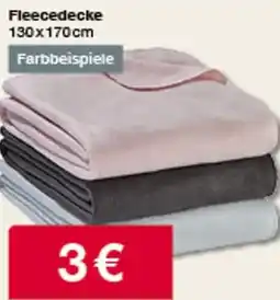 Woolworth Fleecedecke Angebot