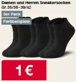 Woolworth Damen und Herren Sneakersocken Angebot
