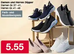 Woolworth Damen und Herren Slipper Angebot