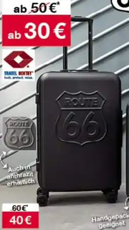 Woolworth Route 66 Hartschalenkoffer Angebot