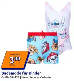 Action Bademode für Kinder Angebot