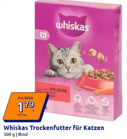Action Whiskas Trockenfutter für Katzen Angebot