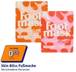 Action Skin Bliss Fuẞmaske Angebot