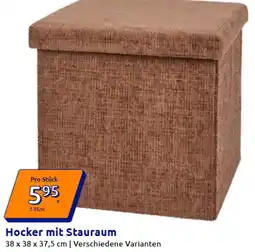 Action Hocker mit Stauraum Angebot