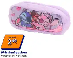 Action Plüschmäppchen Angebot