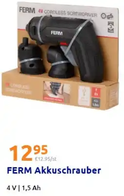 Action FERM Akkuschrauber Angebot