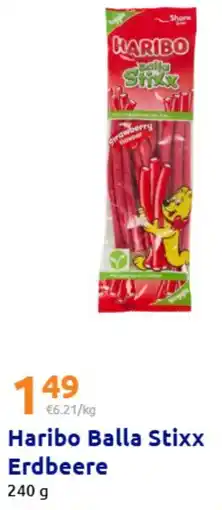 Action Haribo Balla Stixx Erdbeere Angebot