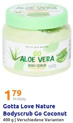 Action Gotta Love Nature Bodyscrub Go Coconut Angebot