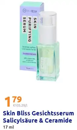 Action Skin Bliss Gesichtsserum Salicylsäure & Ceramide Angebot