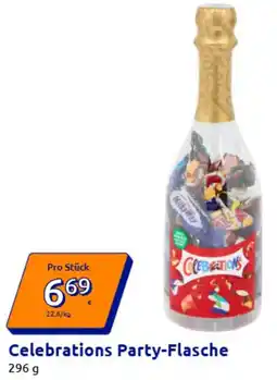 Action Celebrations Party-Flasche Angebot