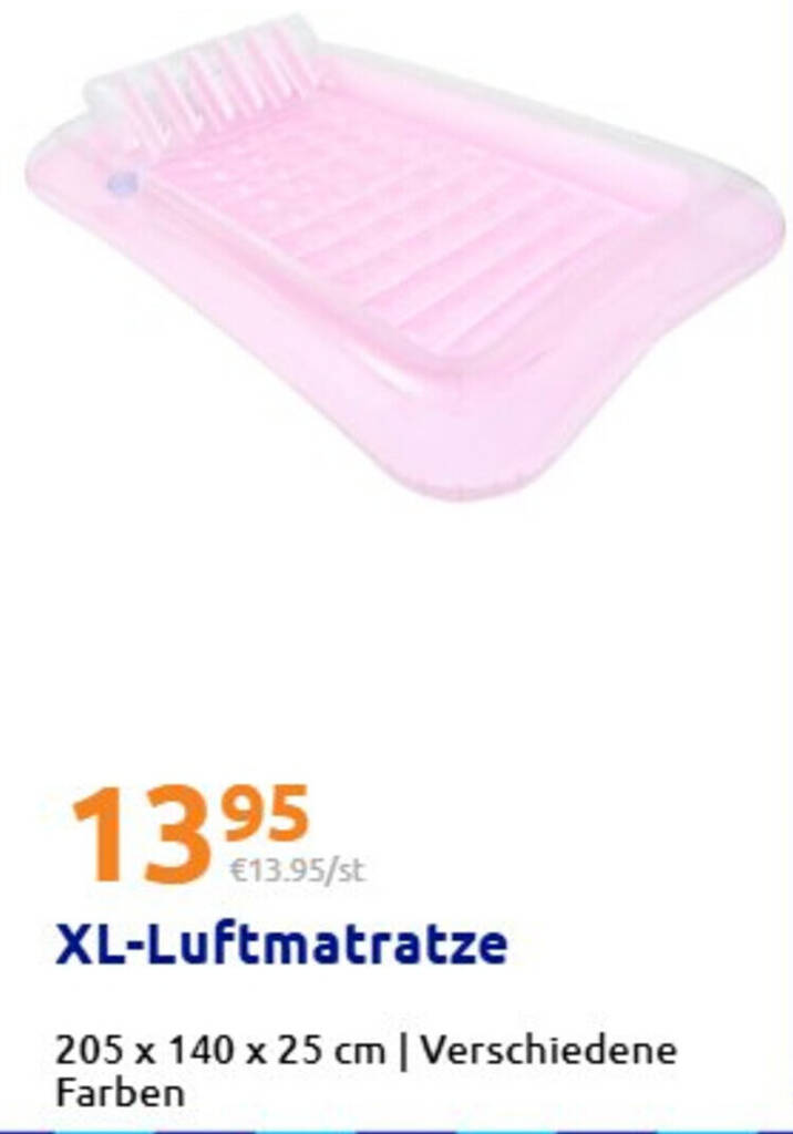XL-Luftmatratze Angebot bei Action