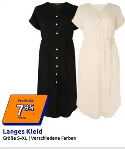 Action Langes kleid Angebot