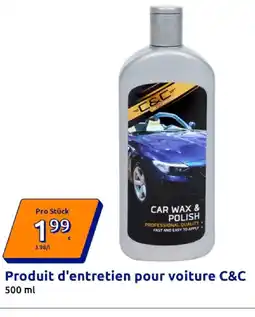 Action C&c car wax & polish Angebot