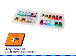 Action Acrylfarbenset Angebot